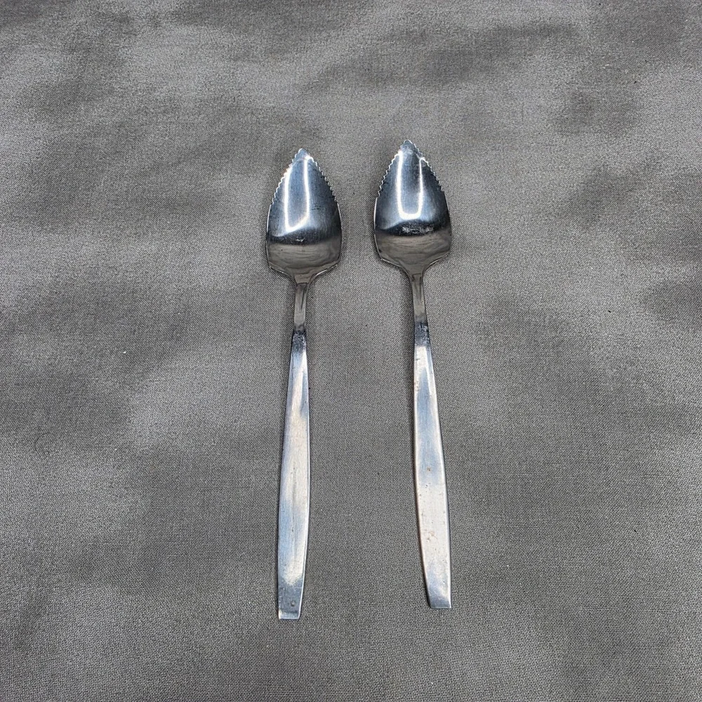 (X2) Stainless Steel Grapefruit Spoons 6.25